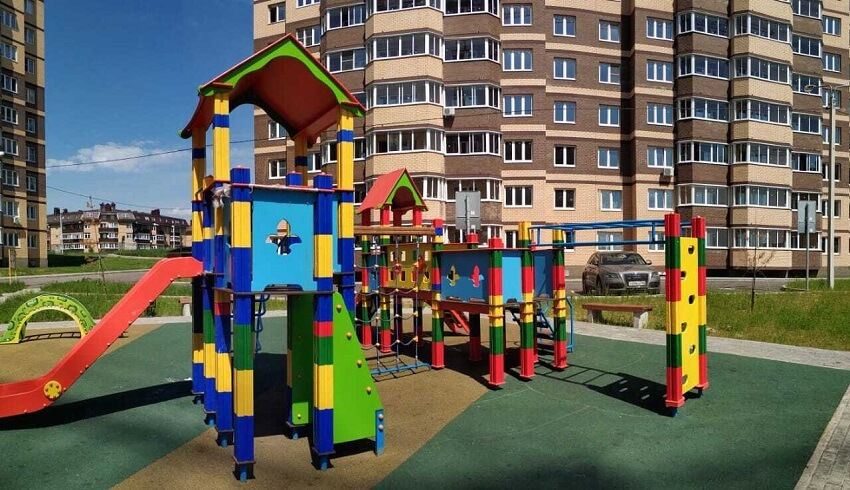 ЖК Олимп 3. детская площадка
