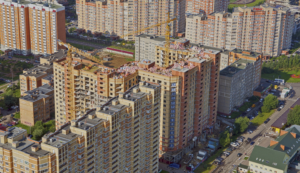 Рязановский. Панорамное фото на комплекс