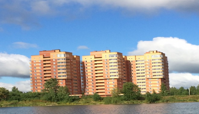 ЖК Стахановский. Вид на жилой комплекс