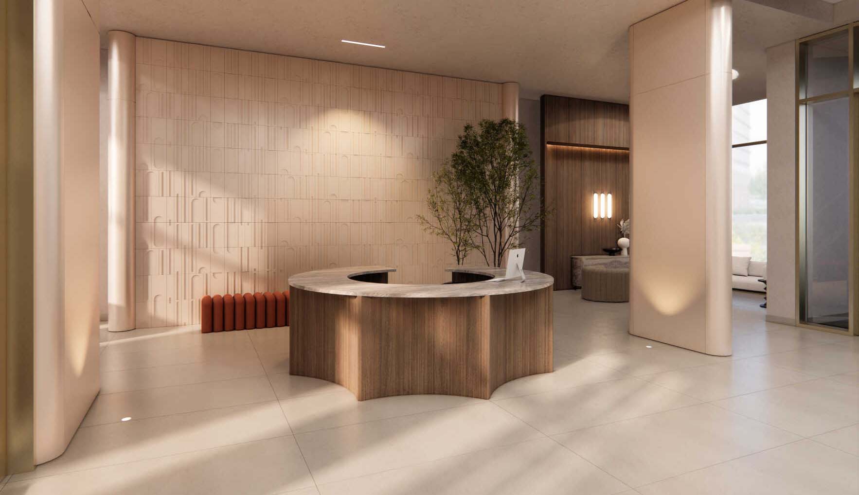 ЖК Адмирал. Ресепшн