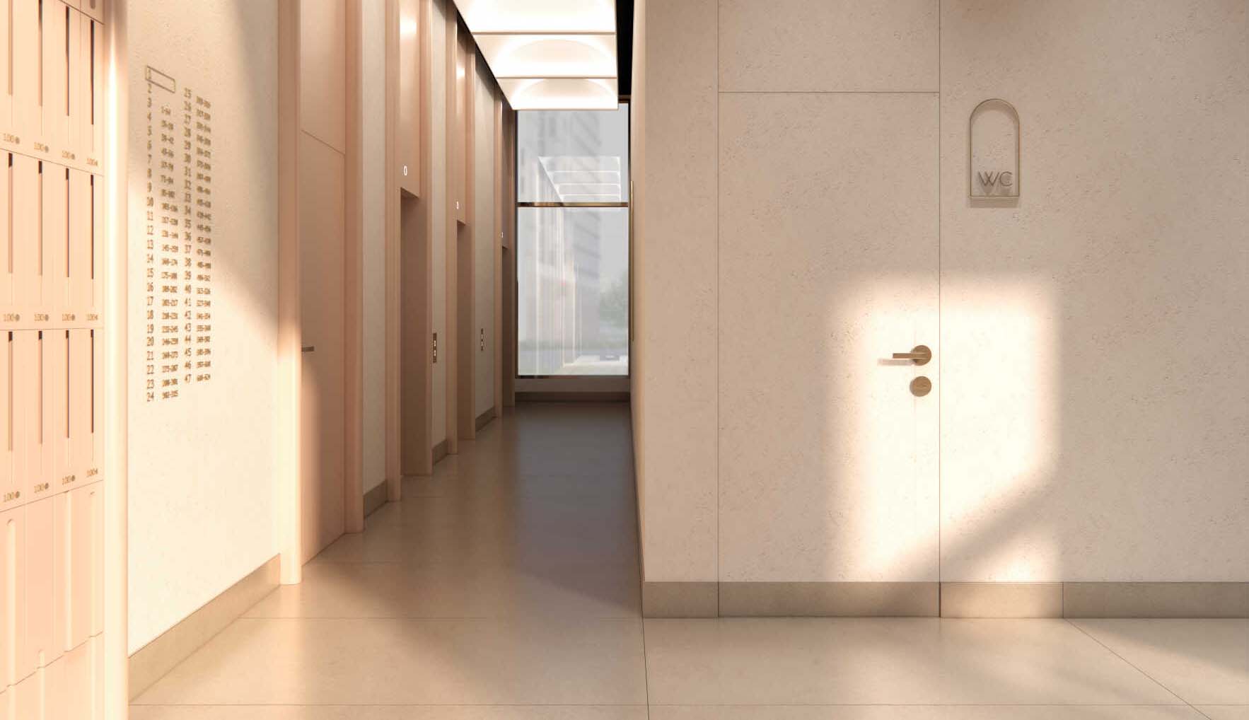 ЖК Адмирал. Лифтовый холл