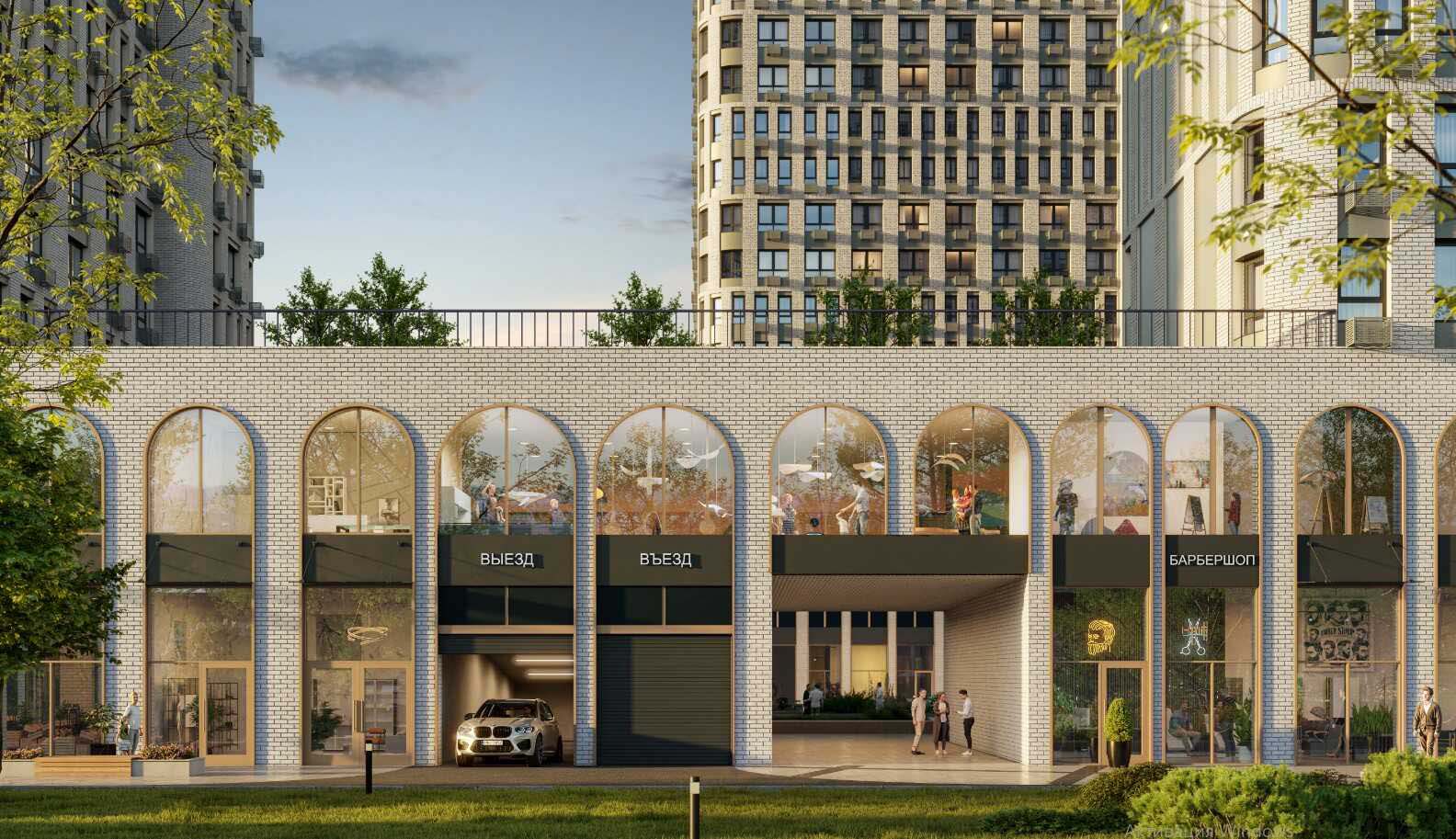 ЖК Адмирал. Коммерческие помещения