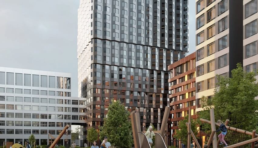 ЖК Акценты. детская площадка