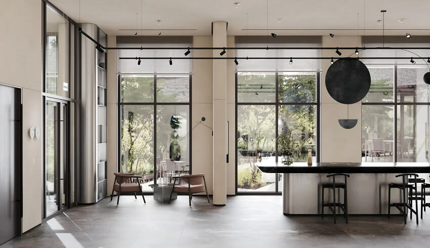 ЖК Акценты. лобби