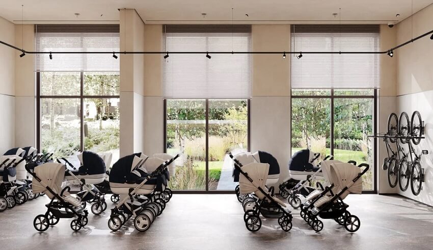 ЖК Акценты. колясочная