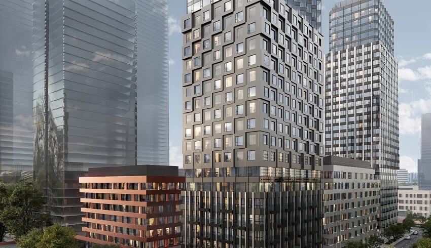 ЖК Акценты. вид на комплекс