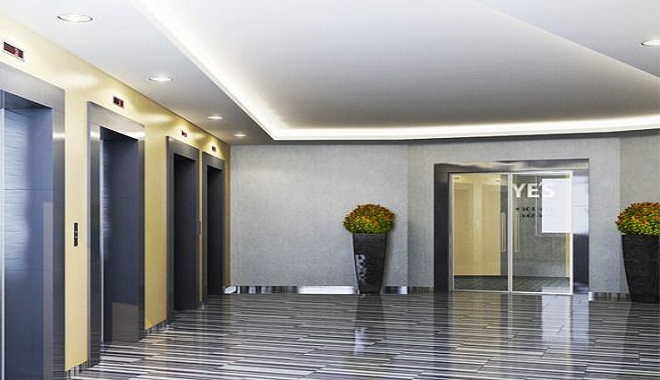 Апарт-отель YES. Лифтовый холл