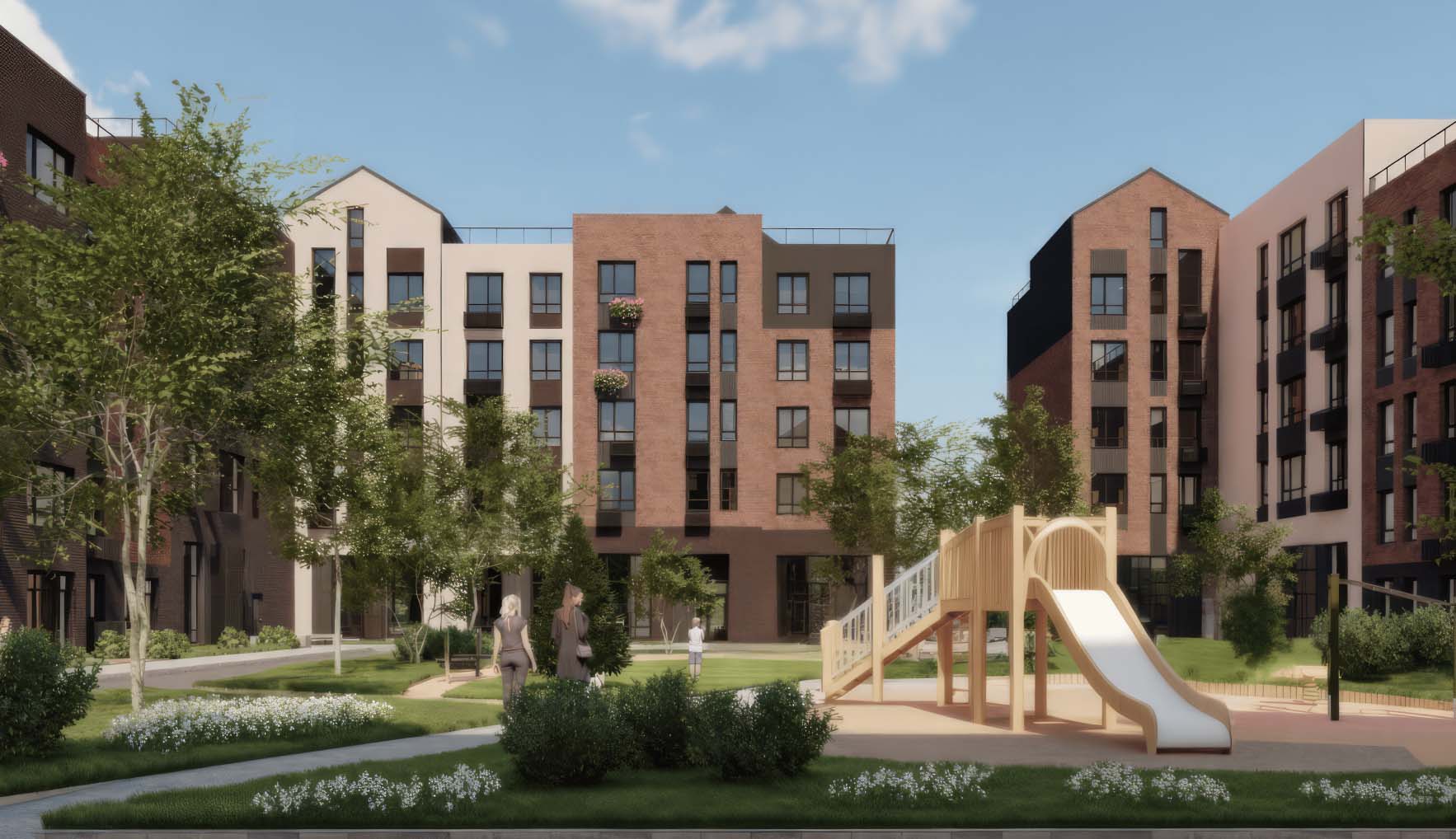 ЖК Апрелевка Клаб. Детская площадка