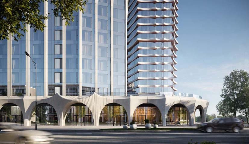 ЖК А22. Вид на комплекс