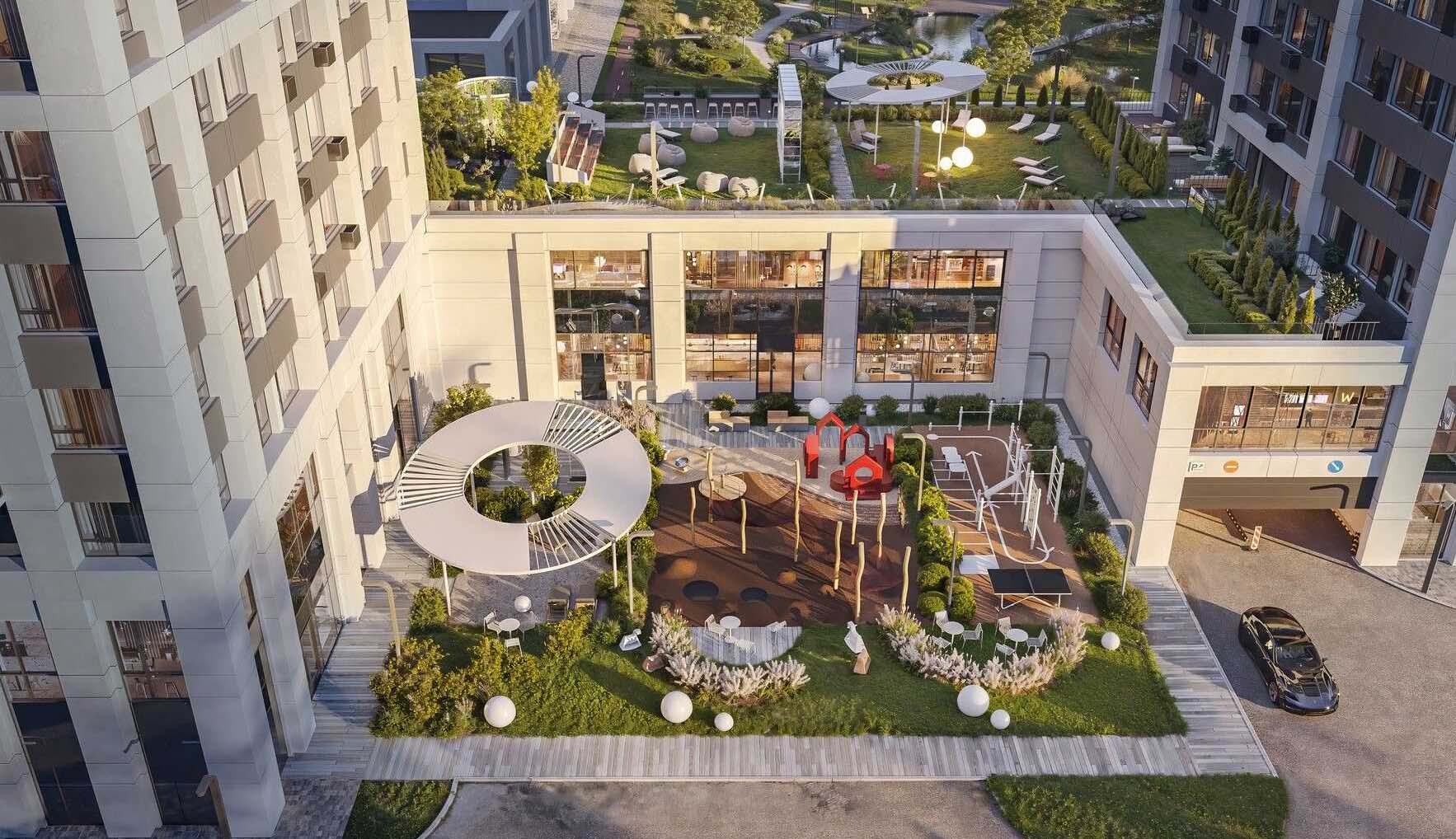 ЖК Бестселлер. Внутренний двор