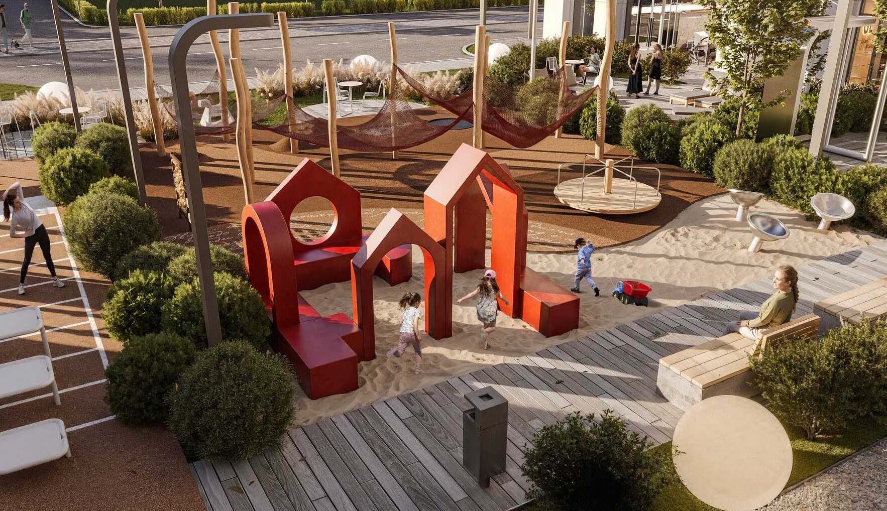 ЖК Бестселлер. Детская площадка