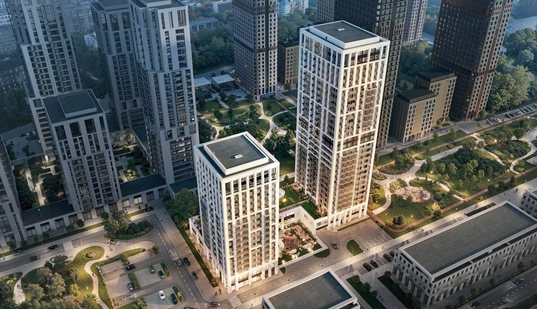 ЖК Бестселлер. Общий вид на комплекс