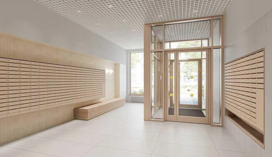 ЖК Бунинская набережная. Входная группа