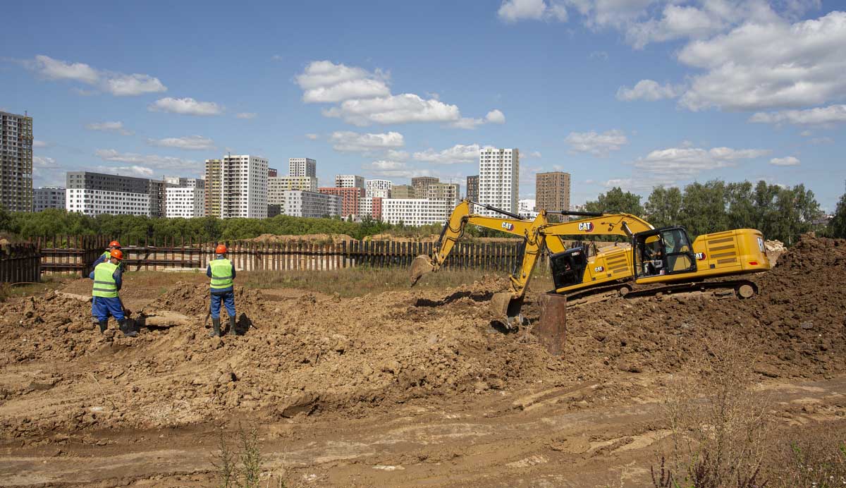 ЖК Бунинская набережная. август 2025
