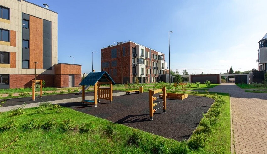 ЖК Яковлево. детская площадка