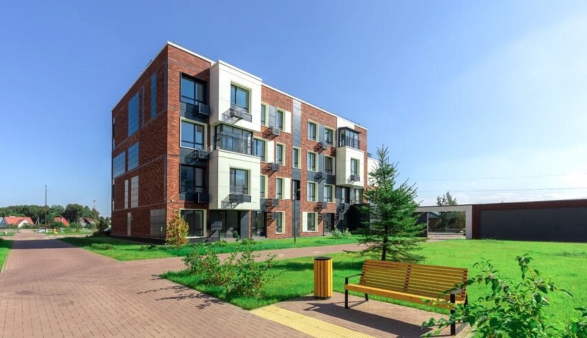 ЖК Яковлево. озеленение