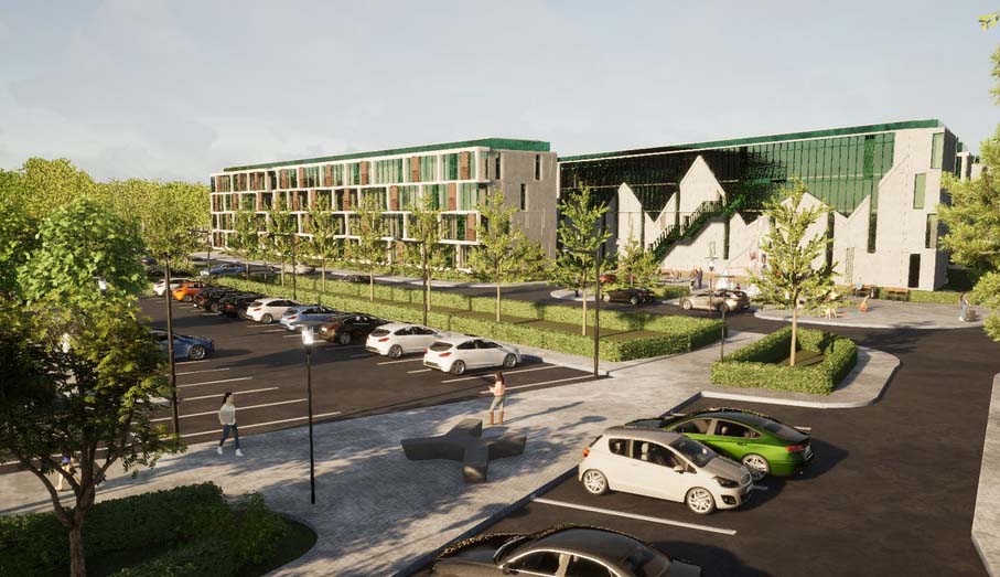 ЖК Горки Марусино. Парковка