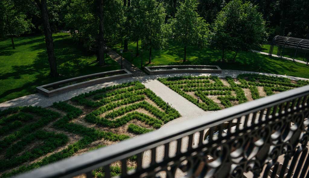 ЖК Городская усадьба в Орлово-Давыдовском. Приусадебная территория