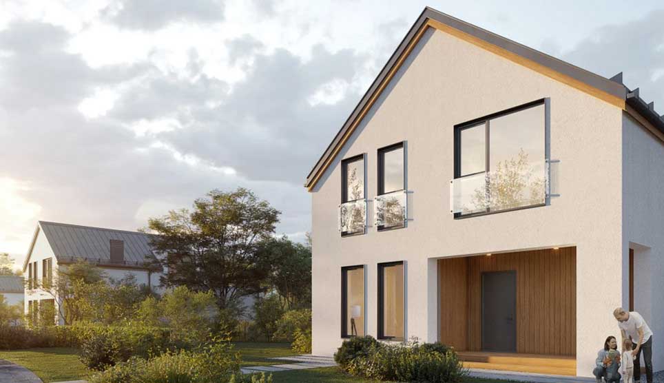 КП Дмитров Дом. Экстерьеры домов