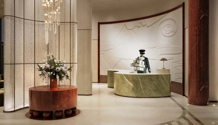 ЖК Дом Соболева. Ресепшн