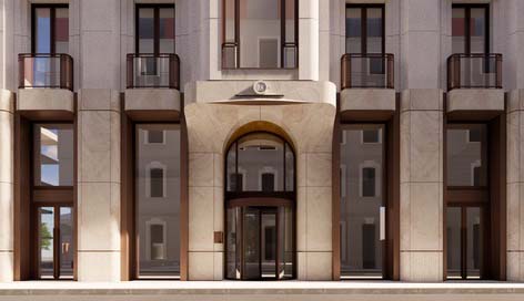 ЖК Дом Соболева. Придомовая территория