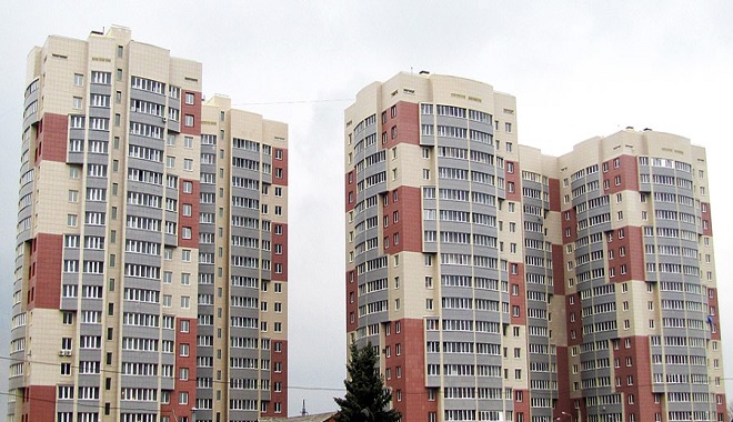 ЖК Берег Скалбы. Фото фасада зданий