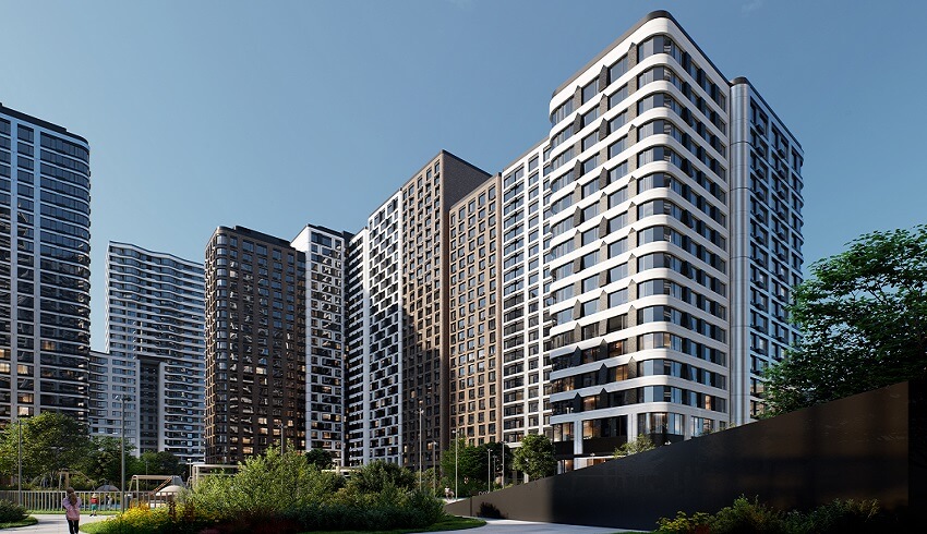 жк Символ. фасады