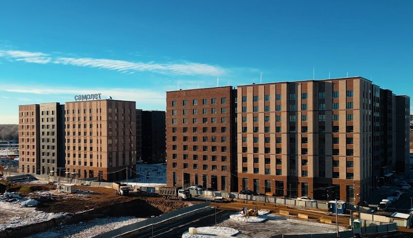 жк Заречье парк. ноябрь 2025