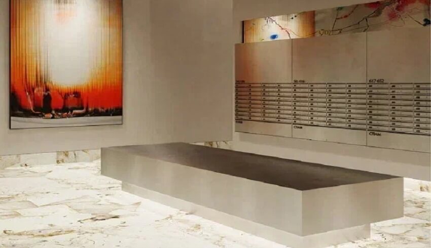 ЖК Яркий квартал Инджой. ресепшен