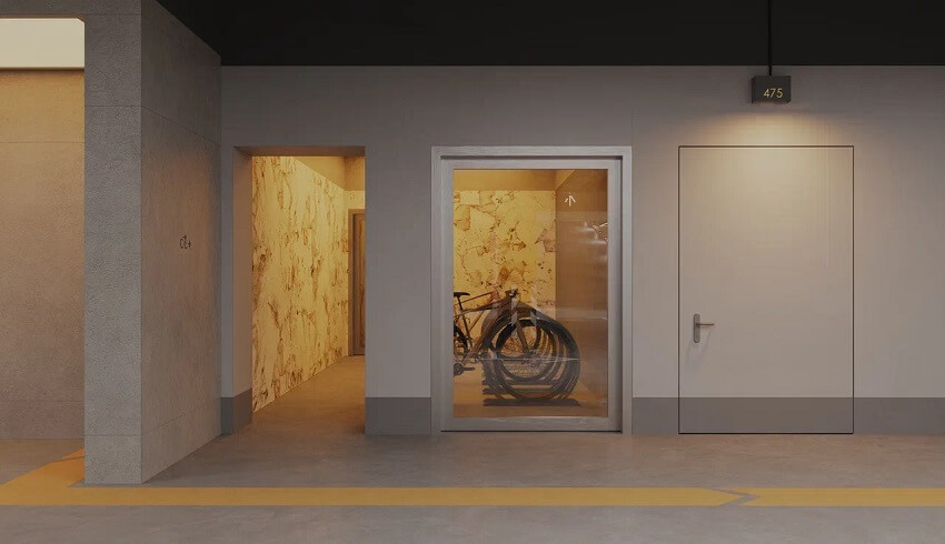 ЖК Яркий квартал Инджой. входная группа