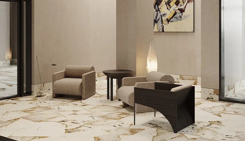 ЖК Яркий квартал Инджой. лобби