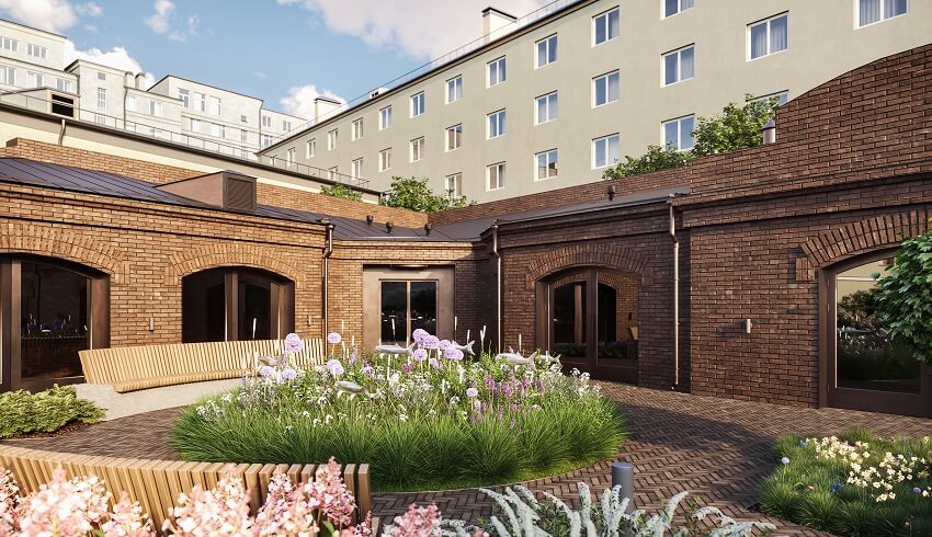 Клубный дом Чистые Пруды. клабхаус