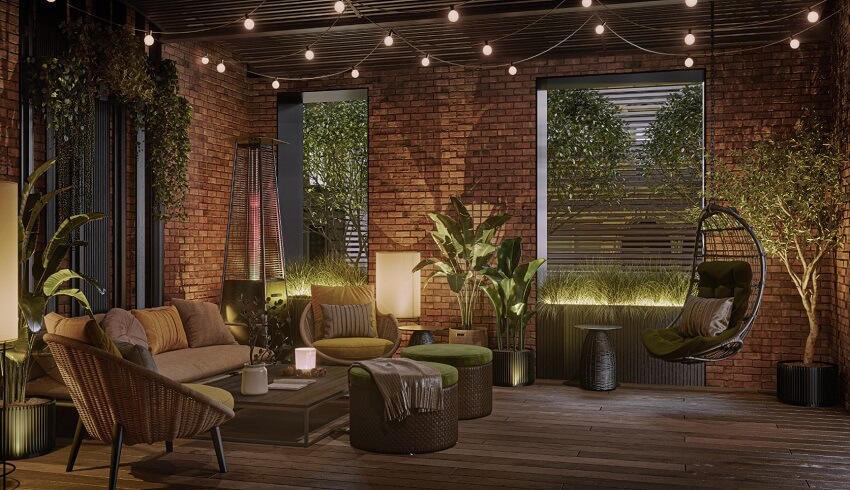 Клубный дом Чистые Пруды. патио