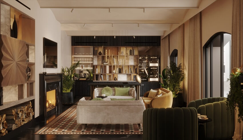 Клубный дом Чистые Пруды. клабхаус