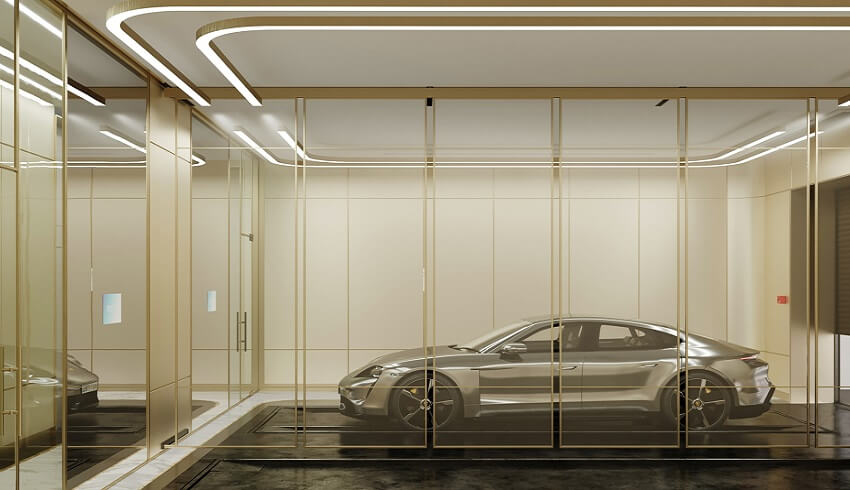 Клубный дом Чистые Пруды. паркинг