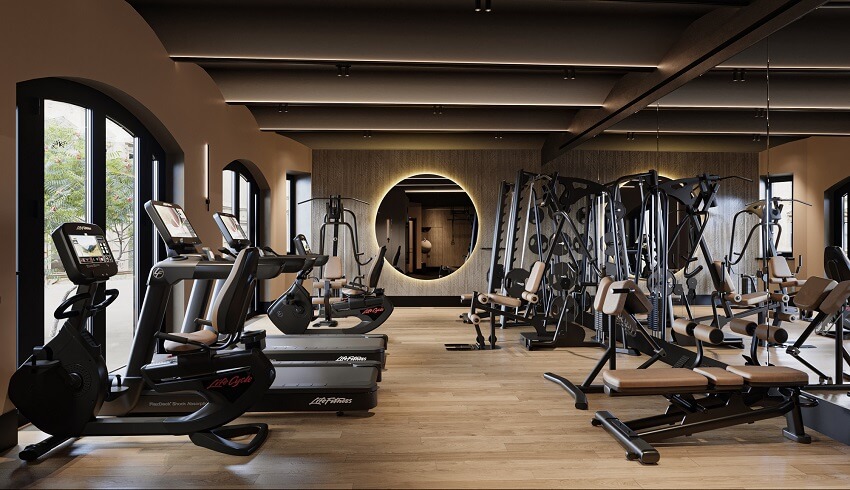 Клубный дом Чистые Пруды. фитнес