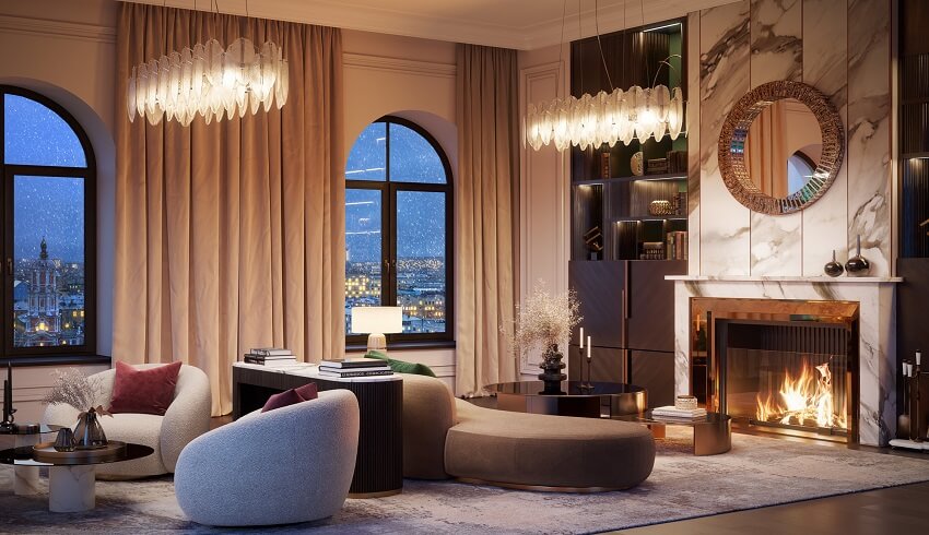 Клубный дом Чистые Пруды. пентхаус