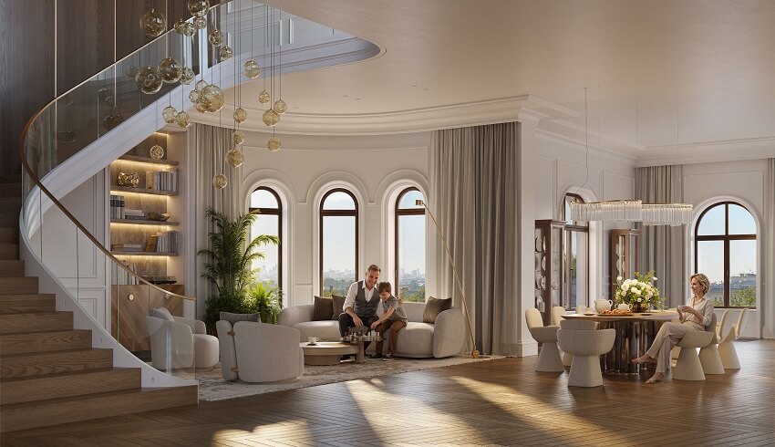 Клубный дом Чистые Пруды. отделка