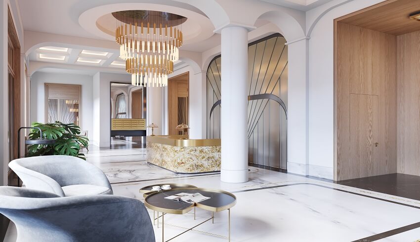 Клубный дом Чистые Пруды. входная группа