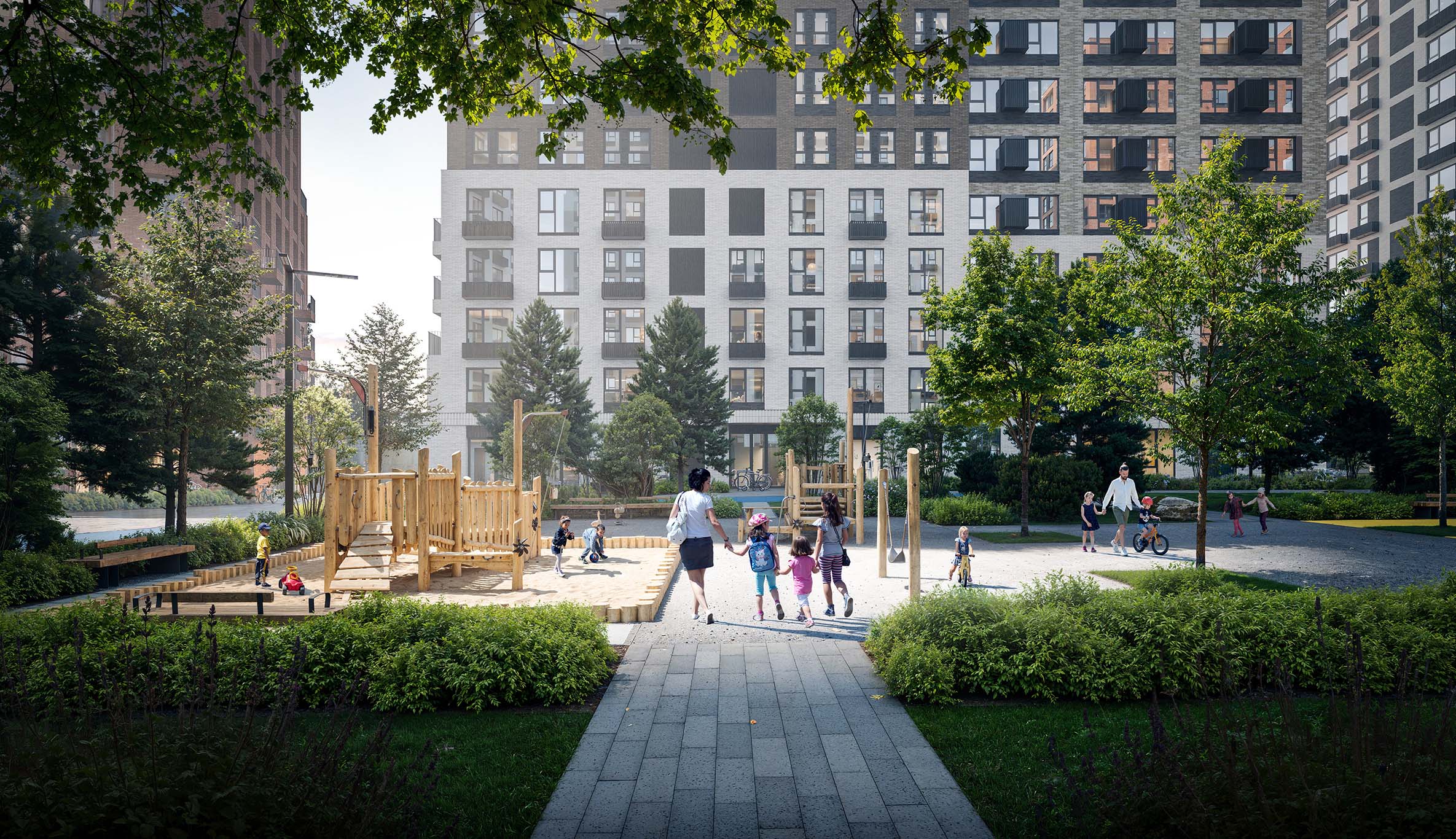 ЖК Квартал МИТ. Детская площадка