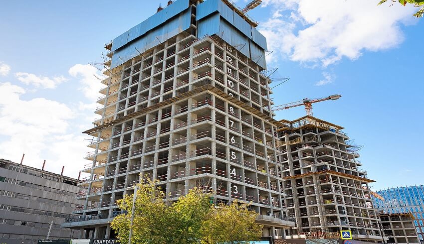 Квартал Серебряный бор. октябрь 2025