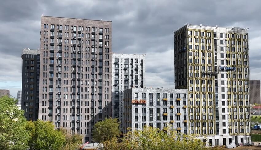 ЖК Квартал на воде. октябрь 2025