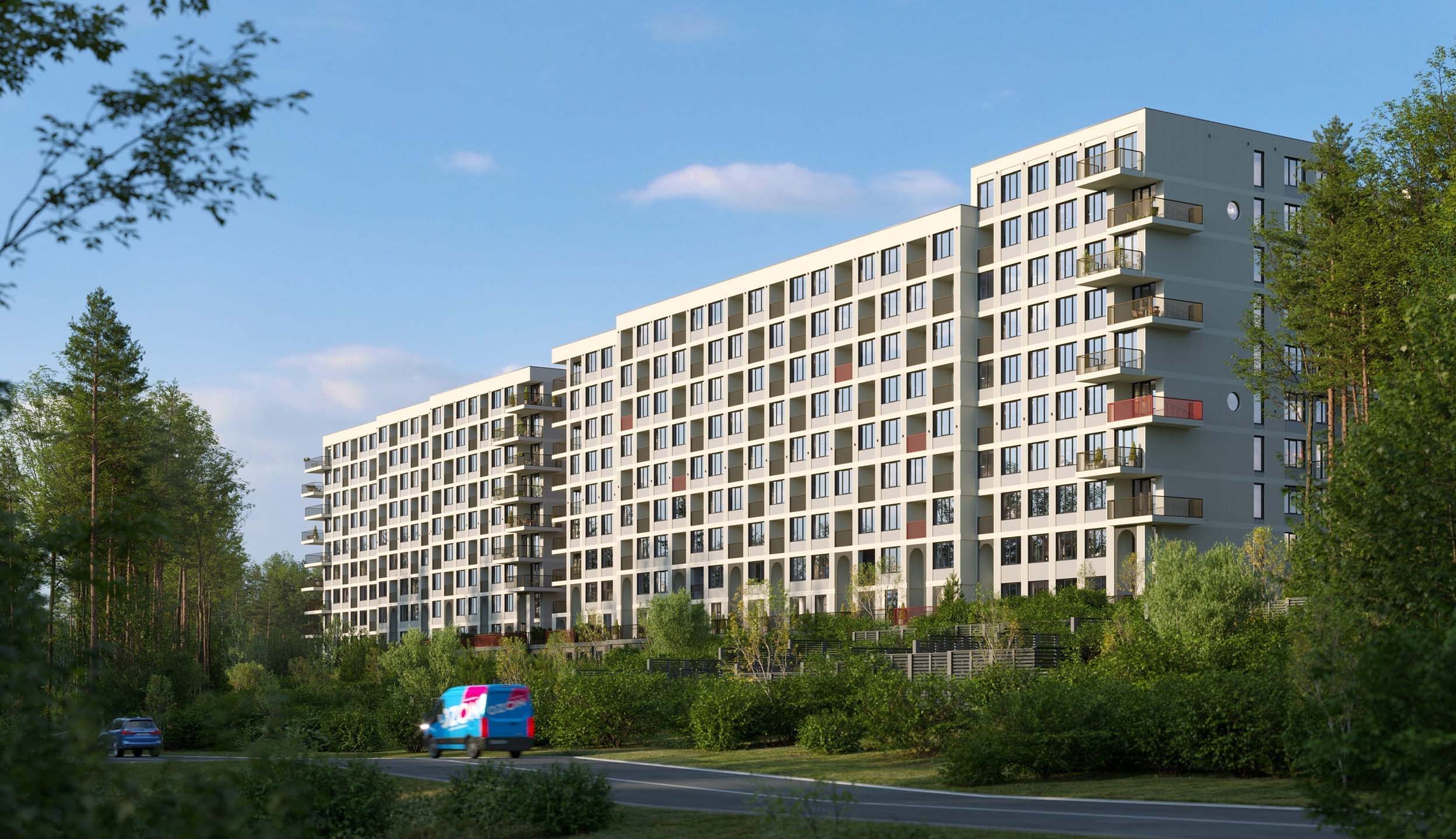 ЖК Ласточкино. Фасады