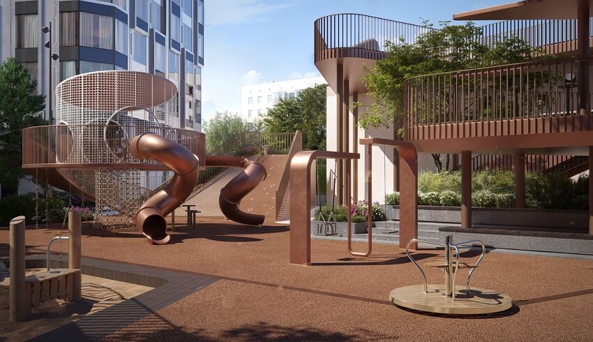 жк АУРА. игровая зона