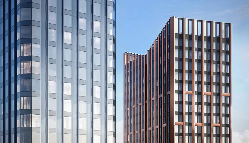 жк АУРА. фасады