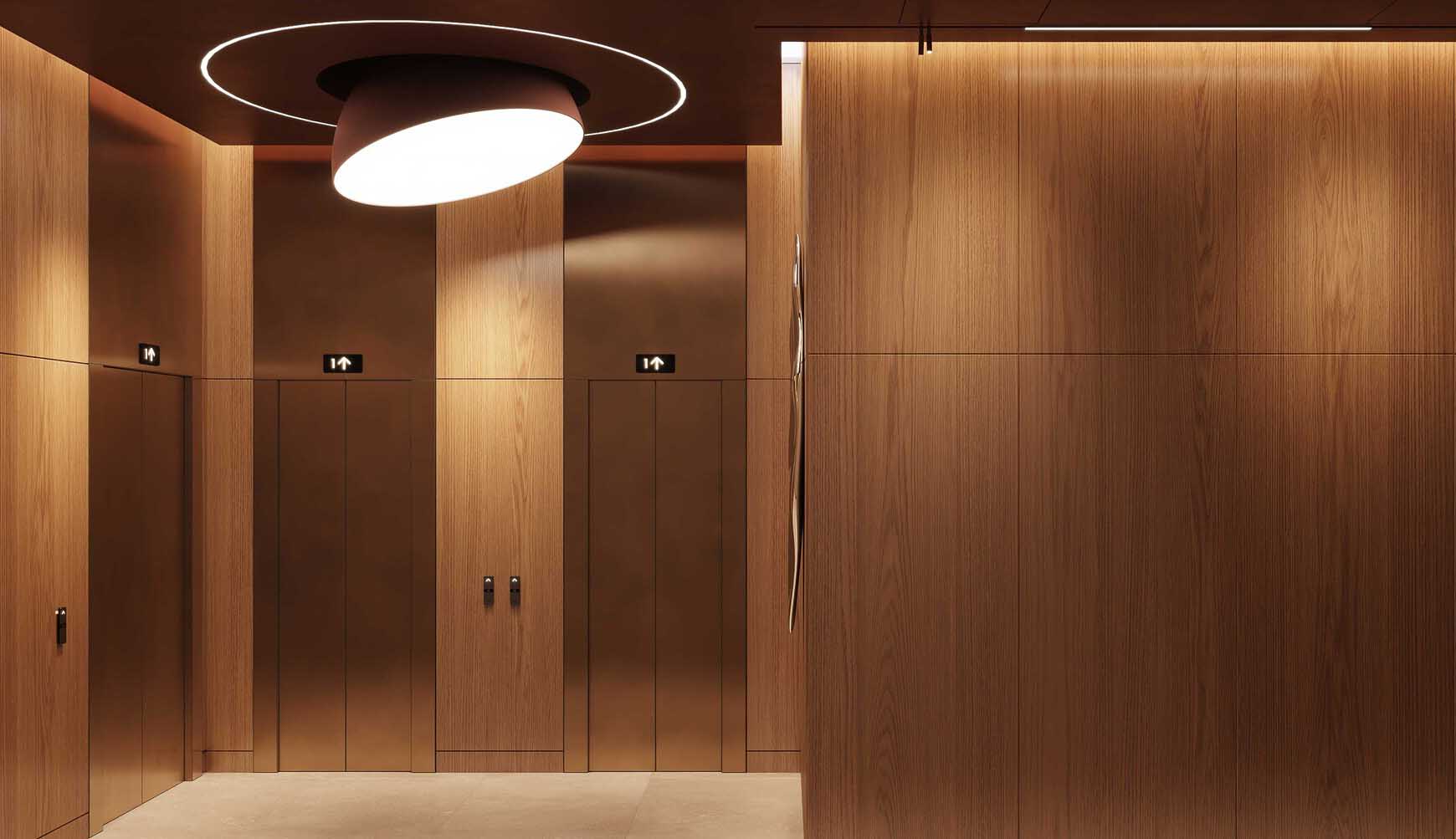 ЖК Мастерс. Лифтовый холл