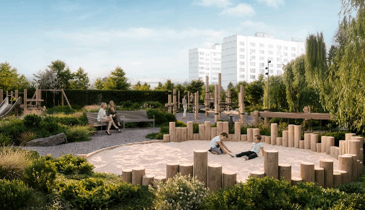ЖК Мастерс. Детская площадка