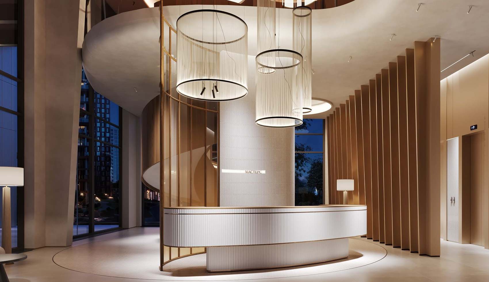 ЖК Мастерс. Ресепшн