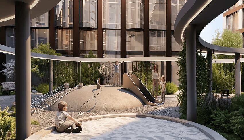 Мастерс. детская площадка