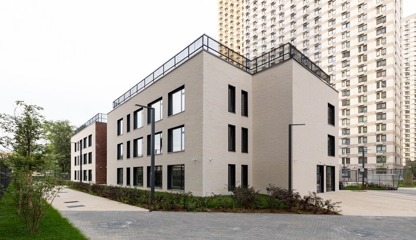 жк Михайловский парк. детский сад. август 2025